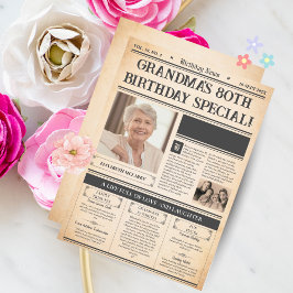 1945 80ste Verjaardag Poster - Gepersonaliseerde Feestdagenkaart