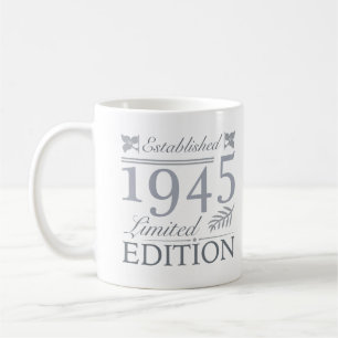 1945 Limited Edition 80ste verjaardag Koffiemok