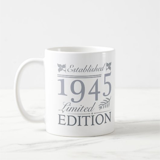 1945 Limited Edition 80ste verjaardag Koffiemok (Links)
