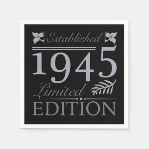 1945 Limited Edition 80ste verjaardag Servet