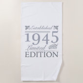 1945 Limited Edition 80ste verjaardag Strandlaken (Voorkant)