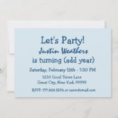 1945 of 1945 jaar of 2010 Limited Edition 70th V3Z Kaart (Achterkant)