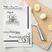 1945 Patenttekening voor vissersboten Theedoek (Quarter Fold)