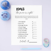 1945 Prijs is Juist Spel Flyer (Enkel)