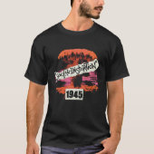  1945 sociale T-shirt Vervormingsbanden Muziek Gif (Voorkant)