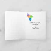 1945 Verjaardag Leuke Feiten Kaart (Binnen)