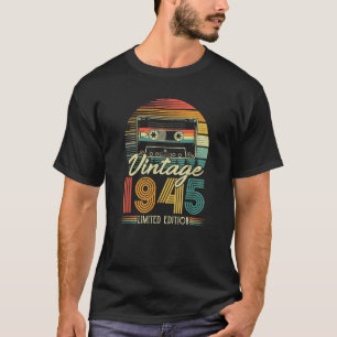 1945  Verjaardag Retro Limited Edition Mannen T-shirt