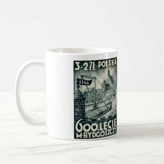 1946 Bydgoszcz Polen Koffiemok (Links)