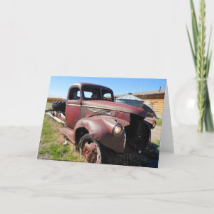 1946 Chevy Truck Wenskaart Kaart
