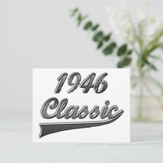 1946 Klassiek Briefkaart (Staand voorkant)