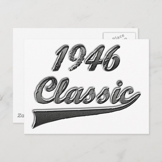 1946 Klassiek Briefkaart (Voorkant / Achterkant)