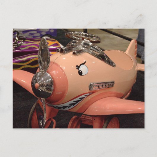 1946 Murray Nachtvliegtuig Pedal Car Briefkaart (Voorkant)