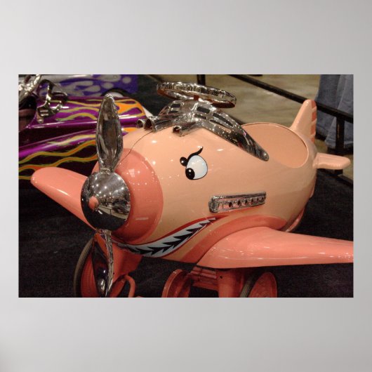 1946 Murray Nachtvliegtuig Pedal Car Poster (Voorkant)