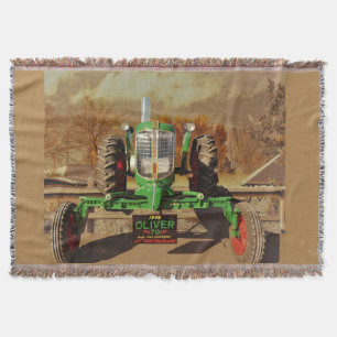 1946 Oliver 70 Cozy Throw Blanket Deken