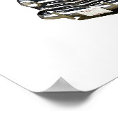 1946 Plymouth-coupe met omlijsting Poster (Hoek)