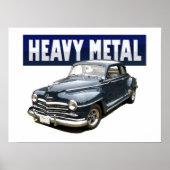 1946 Plymouth coupe Poster (Voorkant)