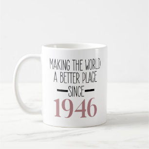 1946 Verjaardag 80 80 Jaar Oude Cadeaus Vrouwen Mo Koffiemok