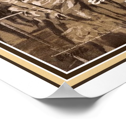 1947 "Avond in Parijs" Poster (Hoek)