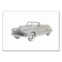 1947 Buick Roadmaster Convertible Illustratie