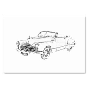 1947 Buick Roadmaster Kaart