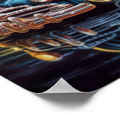 1947 Chevrolet Fleetline Lowrider Chevy Bomb Poster (Hoek)