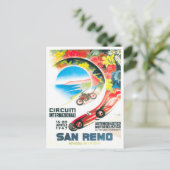 1947 Grote Prijs van San Remo Italië Briefkaart (Staand voorkant)