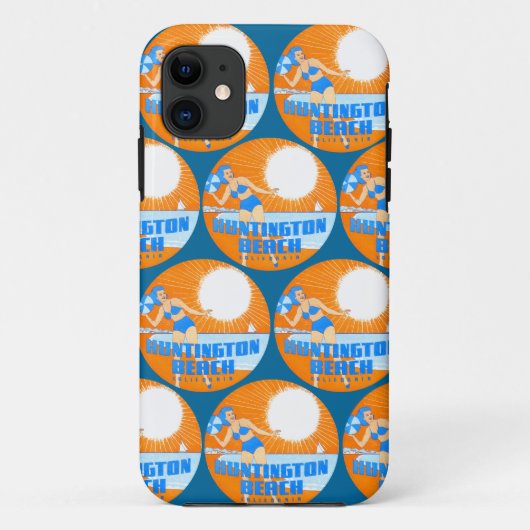 1947 Huntington Beach California Case-Mate iPhone Case (Achterkant)