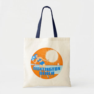 1947 Huntington Beach California Tote Bag