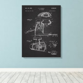 1947 Ice Crusher Art Canvas Afdruk (Insitu (Houten vloer))