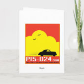 1947 Kerstmis van Plymouth Feestdagen Kaart (Achterkant)