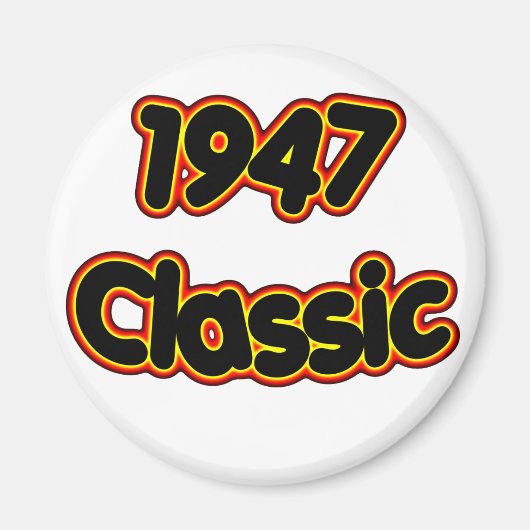 1947 Klassiek Magneet (Voorkant)