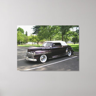 1947 Mercury converteerbaar Poster Canvas Afdruk
