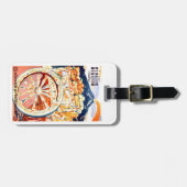 1947 Sicilië - reisposter eternal Spring Bagagelabel (Voorkant horizontaal)