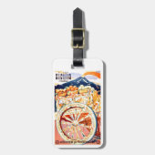 1947 Sicilië - reisposter eternal Spring Bagagelabel (Voorkant verticaal)