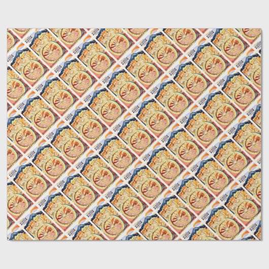 1947 Sicilië - reisposter eternal Spring Cadeaupapier (Vlak)