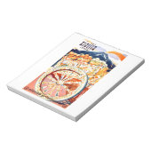 1947 Sicilië - reisposter eternal Spring Notitieblok (Linkerzijde)