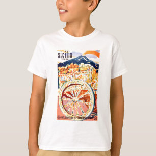 1947 Sicilië - reisposter eternal Spring T-shirt