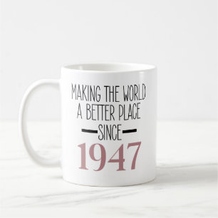 1947 Verjaardag 80 80ste Jaar Oude Vrouwen Oudoma Koffiemok