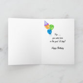 1947 Verjaardag Leuk Trivia Kaart (Binnen)