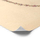 1947 White Star Cunard Menu Poster (Hoek)