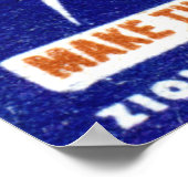 1947 Zionistisch Poster (Hoek)