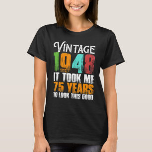 1948 75 jaar oud vaderlandslievendag t-shirt