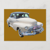 1948 Chevrolet Fleetmaster Antiek auto Briefkaart (Voorkant)
