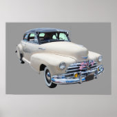 1948 Chevrolet Fleetmaster Antiek auto Poster (Voorkant)