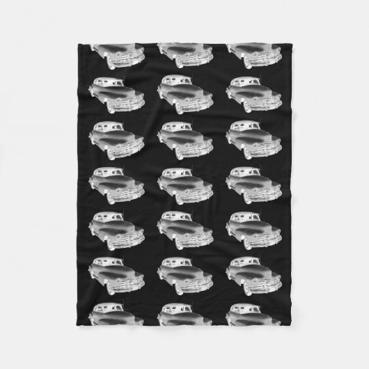 1948 Chevrolet Fleetmaster Antiek Car Art Fleece Deken (Voorkant)