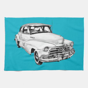 1948 Chevrolet Fleetmaster Car Illustration Theedoek
