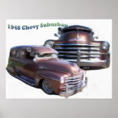 1948 Chevy Suburban Art Print III (Voorkant)