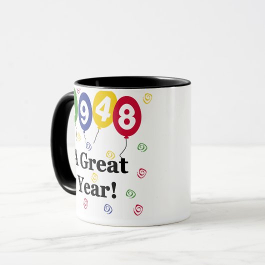 1948 Een grote jaardag Mok (Voorkant links)