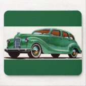 1948 groene Austin Devon Muismat (Voorkant)