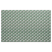 1948 groene Austin Devon print Stof (Yard (91,4 cm))